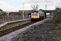 Class 121 DMU at Birchgrove