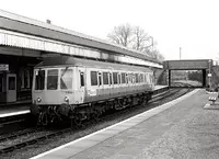 Class 121 DMU at Stratford-upon-Avon