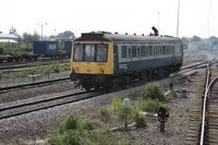 Class 121 DMU at Didcot