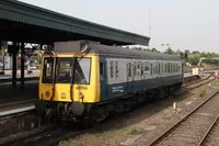 Class 121 DMU at Didcot