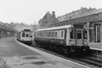 Class 121 DMU at Clifton Down