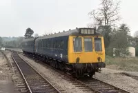Class 121 DMU at Bourne End