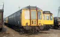 Class 122 DMU at Laira depot