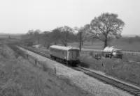 Class 122 DMU at Bearley