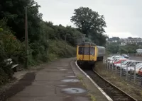 Class 122 DMU at Liskeard