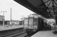 Class 122 DMU at Stratford-upon-Avon