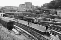 Class 122 DMU at Dudley