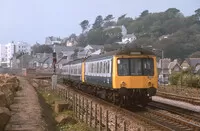 Class 122 DMU at Penzance