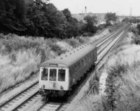 Class 122 DMU at Kings Norton