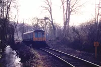 Class 122 DMU at Causeland