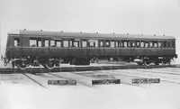 Side view of DMU vehicle