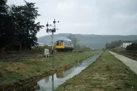 Class 122 DMU at St Blazey