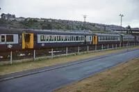 Class 122 DMU at Laira depot