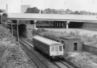 Class 122 DMU at Five Ways