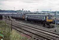Class 122 DMU at Laira depot