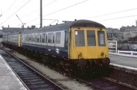 Class 122 DMU at Wigan North Western