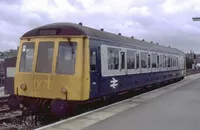 Class 122 DMU at Stalybridge