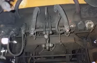 Detail of a Class 122 DMU