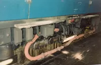 Detail of a Class 122 DMU