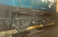 Detail of a Class 122 DMU