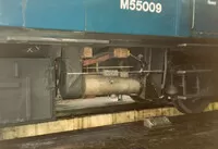 Detail of a Class 122 DMU
