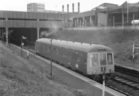 Class 122 DMU at Spring Road