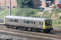 Class 122 DMU at near Bescot