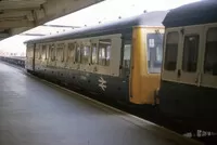 Class 122 DMU at Derby