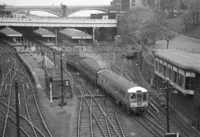 Class 122 DMU at Edinburgh Waverley