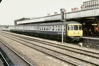 Class 124 DMU at Doncaster