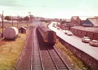 Class 126 DMU at Hawkhill Junction, Ayr