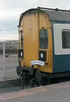 Class 126 DMU at Ardrossan Harbour