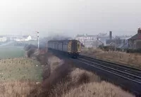 Class 126 DMU at Byrehill Junction