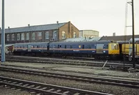 Class 127 DMU at Doncaster