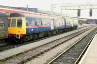 Class 127 DMU at Crewe