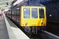 Class 127 DMU at Crewe