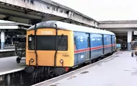 Class 128 DMU at Derby