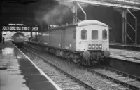 Class 128 DMU at Manchester Victoria