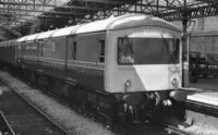 Class 128 DMU at Crewe