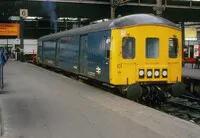 Class 128 DMU at Manchester Piccadilly