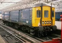 Class 128 DMU at Manchester Piccadilly