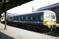 Class 129 DMU at Preston