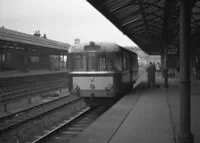 Ac cars railbus at Larbert