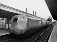 Blue pullman at Solihull