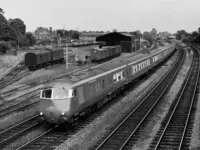 Blue pullman at Solihull