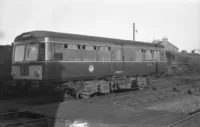 Park royal railbus at Ayr depot