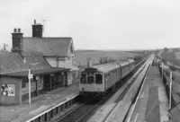 Class 110 DMU at Clapham