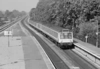 Class 117 DMU at Taplow