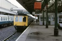 Class 118 DMU at Exeter St Davids
