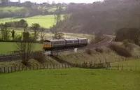 Class 118 DMU at Freshford